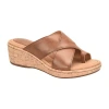 B.o.c. By Born Womens Summer Wedge Sandals In Brown