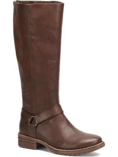 B.o.c. Chesney Womens Faux Leather Knee-high Boots In Brown