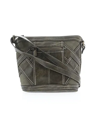 Pre-owned B.o.c. Crossbody Bag In Green