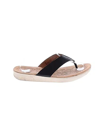 Pre-owned B.o.c. Flip Flops In Black