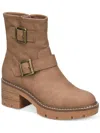 B.O.C. MONIKA WOMENS FAUX LEATHER ROUND TOE ANKLE BOOTS