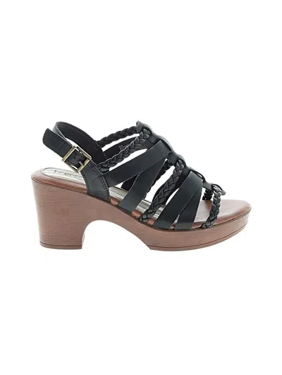 Pre-owned B.o.c. Sandals In Black