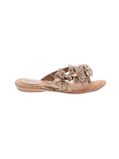 Pre-owned B.o.c. Sandals In Tan
