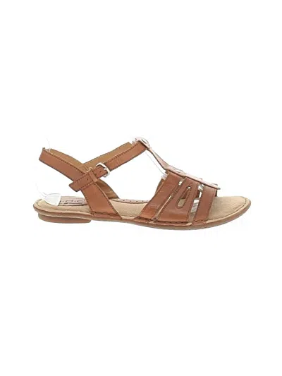 Pre-owned B.o.c. Sandals In Tan