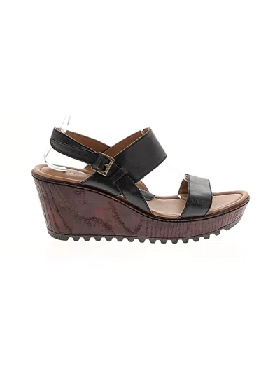 Pre-owned B.o.c. Wedges In Black