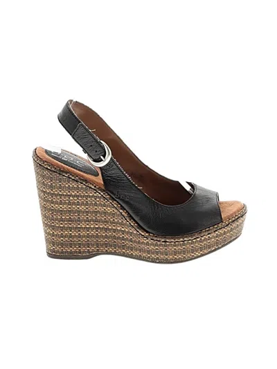 Pre-owned B.o.c. Wedges In Black
