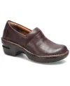 B.o.c. Women's  Peggy Clog Slip-on Flats In Dark Brown French Roast