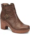 B.o.c. Women's Briley Inside Zipper Comfort Bootie In Dark Brown