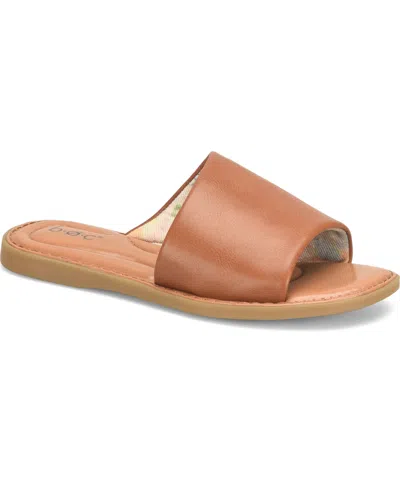 B.o.c. Women's Keely Flat Slide Comfort Sandals In Tan