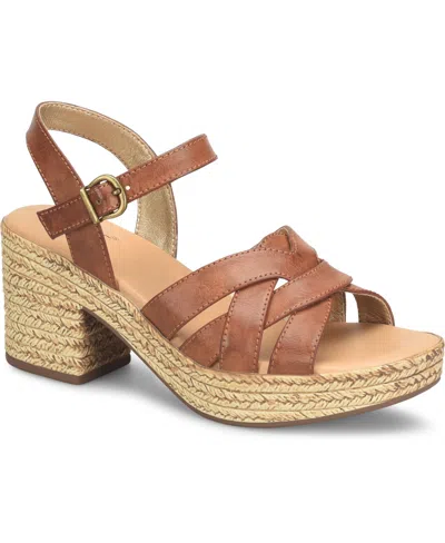 B.o.c. Women's Melodie Ankle Strap Comfort Sandals In Tan