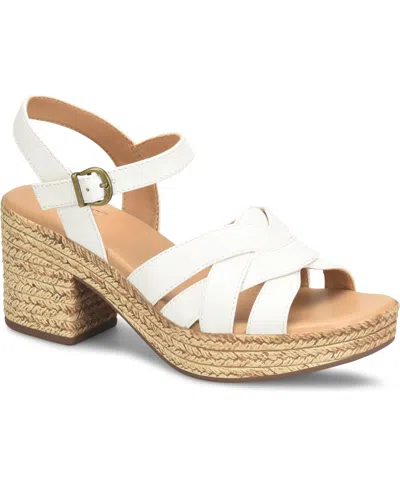B.o.c. Women's Melodie Ankle Strap Comfort Sandals In White