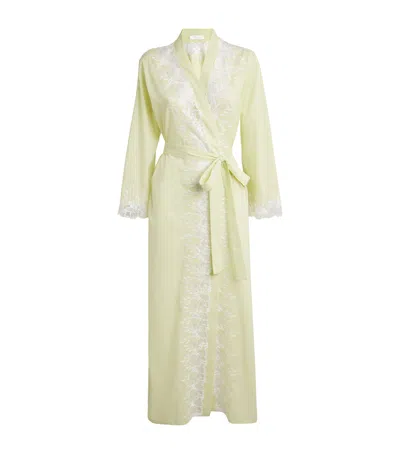 Bocan Cotton Maia Robe In Green