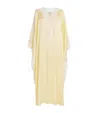 Bocan Satin Adelaide Kaftan In Neutral