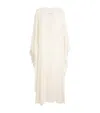 Bocan Silk Chiffon Miel Nightdress In Neutral