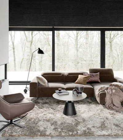 Boconcept Hampton Corner Sofa In Brown