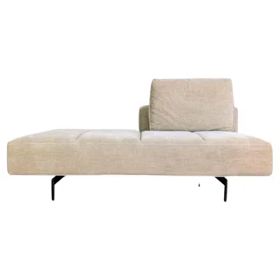 Pre-owned Boconcept Original  Amsterdam Sofa Cord Couch Recamiere Beige In Brown