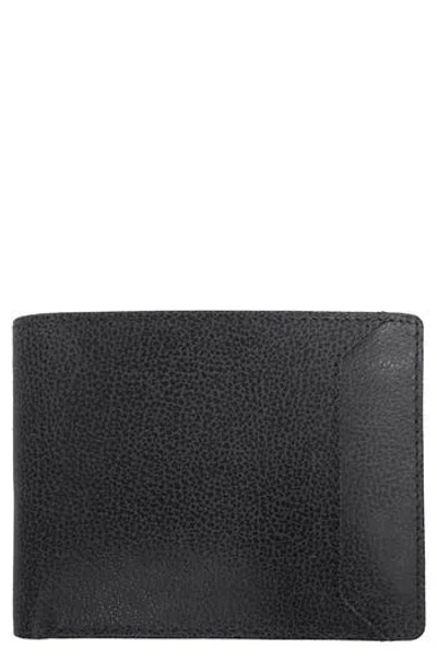Boconi 3-in-1 Leather Id Wallet Gift Set In Black