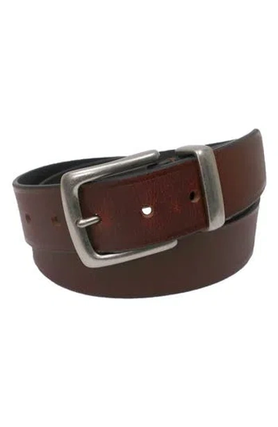 Boconi Leather Belt In Brown