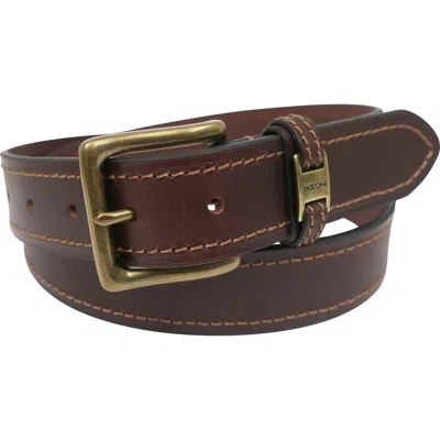 Boconi Leather Belt In Brown