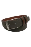 Boconi Suede Belt In Purple