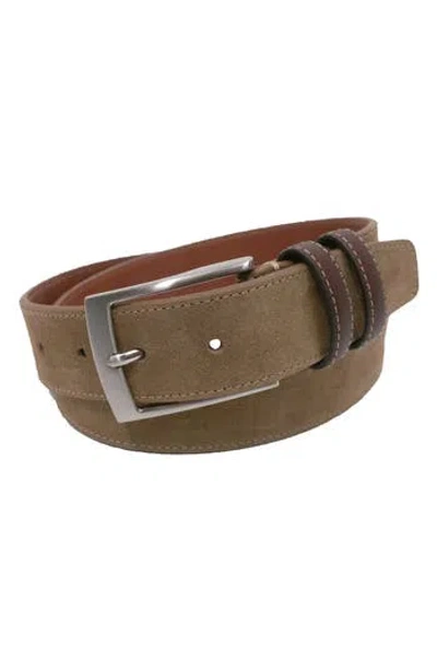 Boconi Suede Belt In Pattern