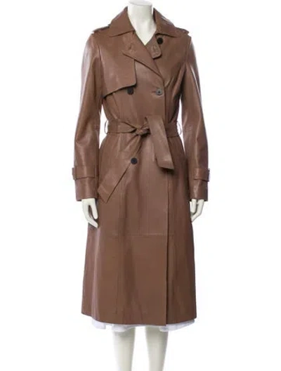 Pre-owned Bod & Christensen Trench Coat In Brown