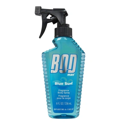 Bod Man Men's Blue Surf Body Spray 8 oz Fragrances 026169055231 In Black / Blue / Violet