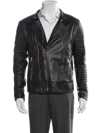 Pre-owned Boda Skins Moto Jacket In Gray