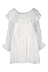 Bode White Brunch Dress In White