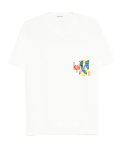 BODE ABSTRACT-PRINT POCKET T-SHIRT