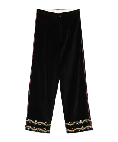 BODE ALPINEFLOWER MURRAY TROUSERS