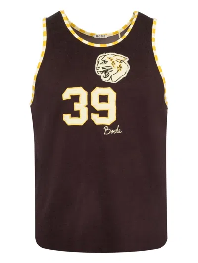 BODE APPLIQUÉ-DETAIL TANK TOP