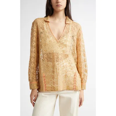 BODE BODE ATTIC LACE TOP