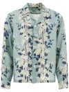 Bode Bamboo Forest Shirts Light Blue In Blue