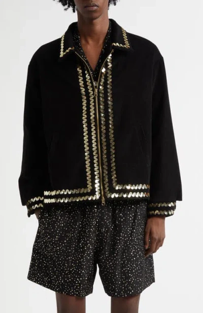 BODE BODE BANDSTAND COTTON CORDUROY JACKET