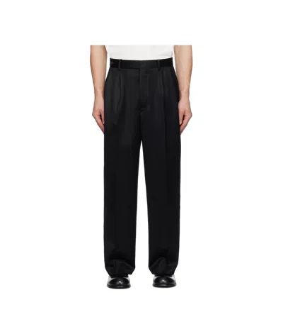 Bode Barathea Mcnab Trousers In Black
