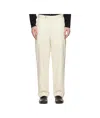 Bode Off-white Beaded Player Trousers In Nude