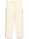 Bode Off-white Redtail Pyjama Pants In Nude