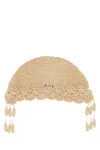 Bode Beige Crochet Hat