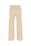 Bode Women Beige Crochet Pant