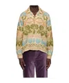 Bode Beige Tulipia Shirt In Nude