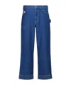 Bode Belt Loop Jeans In Blue