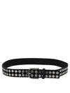 Bode Navy Clover Charm Belt