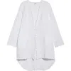 Bode Belvoir Broderie Anglaise Linen Top In White