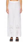 Bode Belvoir Pant In White
