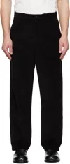 Bode Black Bandstand Standard Trousers In Bkmlt