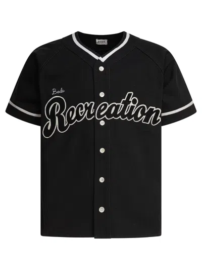 Bode Black Cotton Shirt
