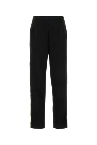 Bode Black Crepe Pant