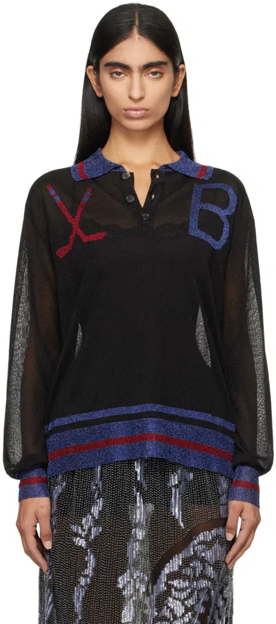 Bode Black Goaltender Polo