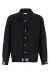 Bode Embroidered-motif Shirt In Black